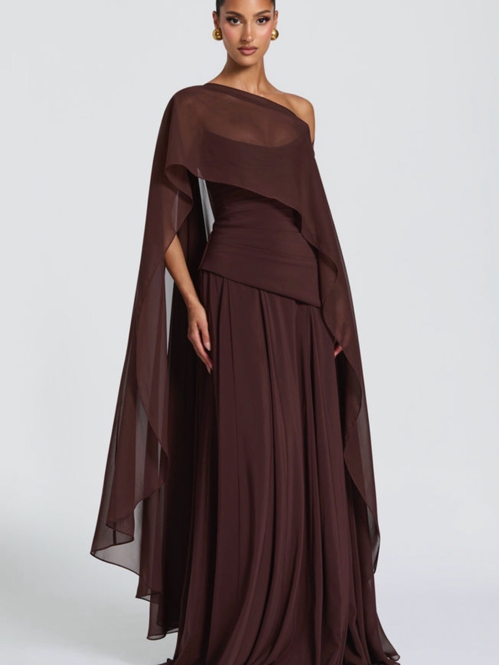 Baby Boo Romy Cape Plum Brown